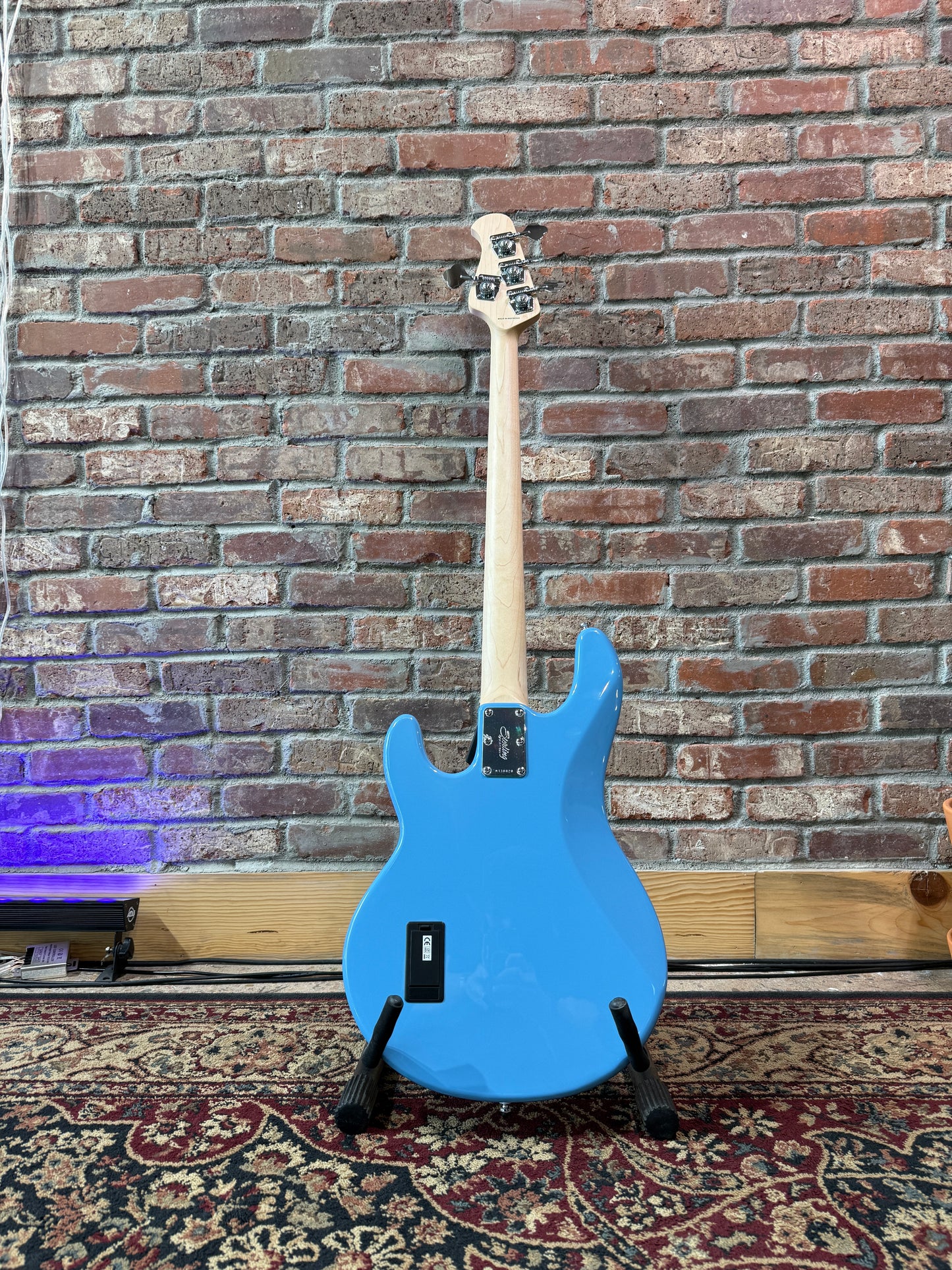 Sterling by Music Man Sub Series StringRay 4 Electric Bass - Chopper Blue