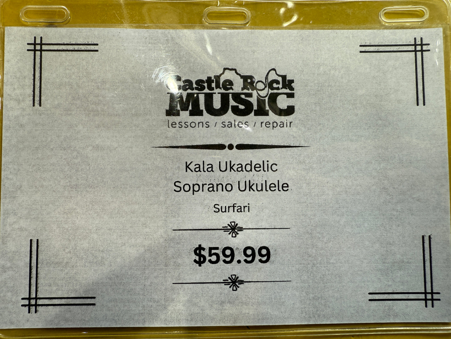 Kala Ukadelic Soprano Ukulele - Surfari