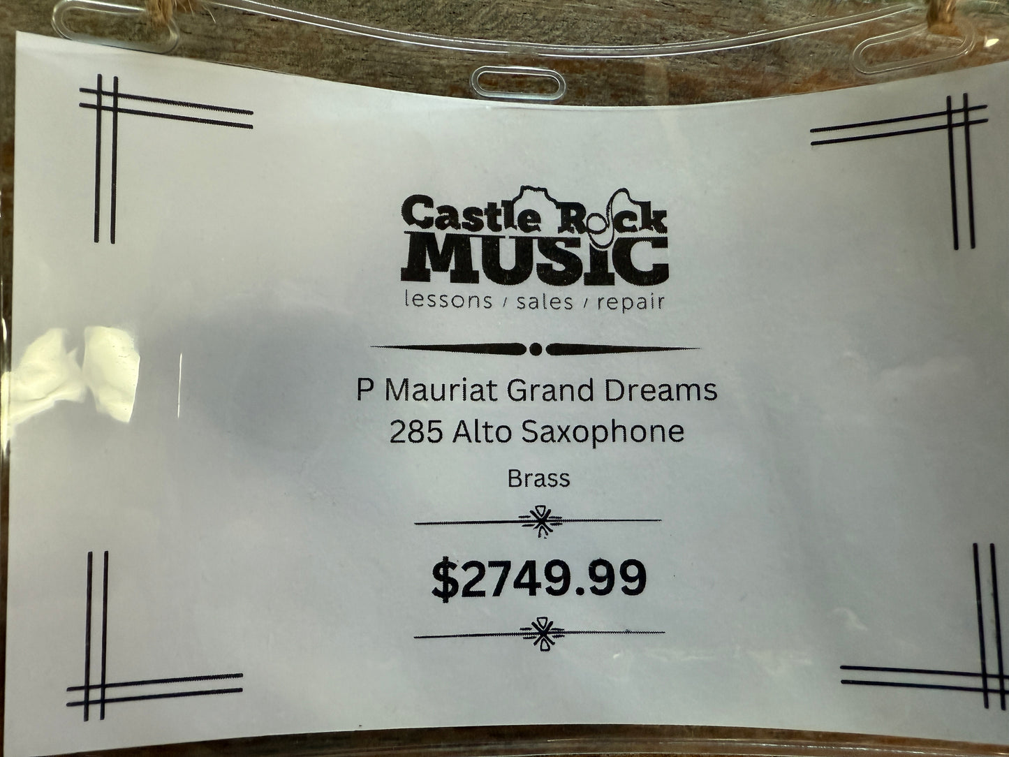 P Mauriat Grand Dreams 285 Alto Saxophone