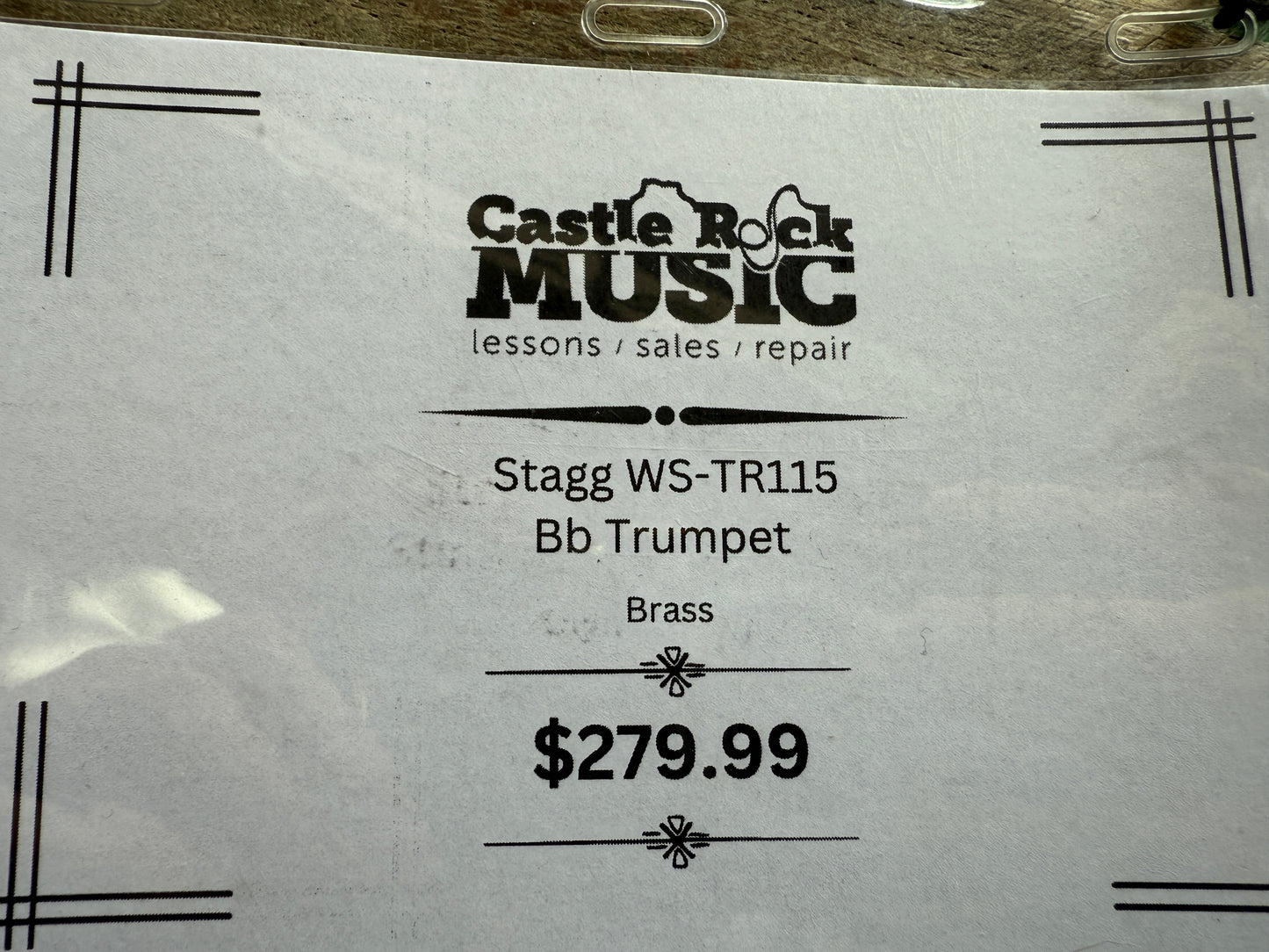 Stagg WS-TR115 Bb Trumpet