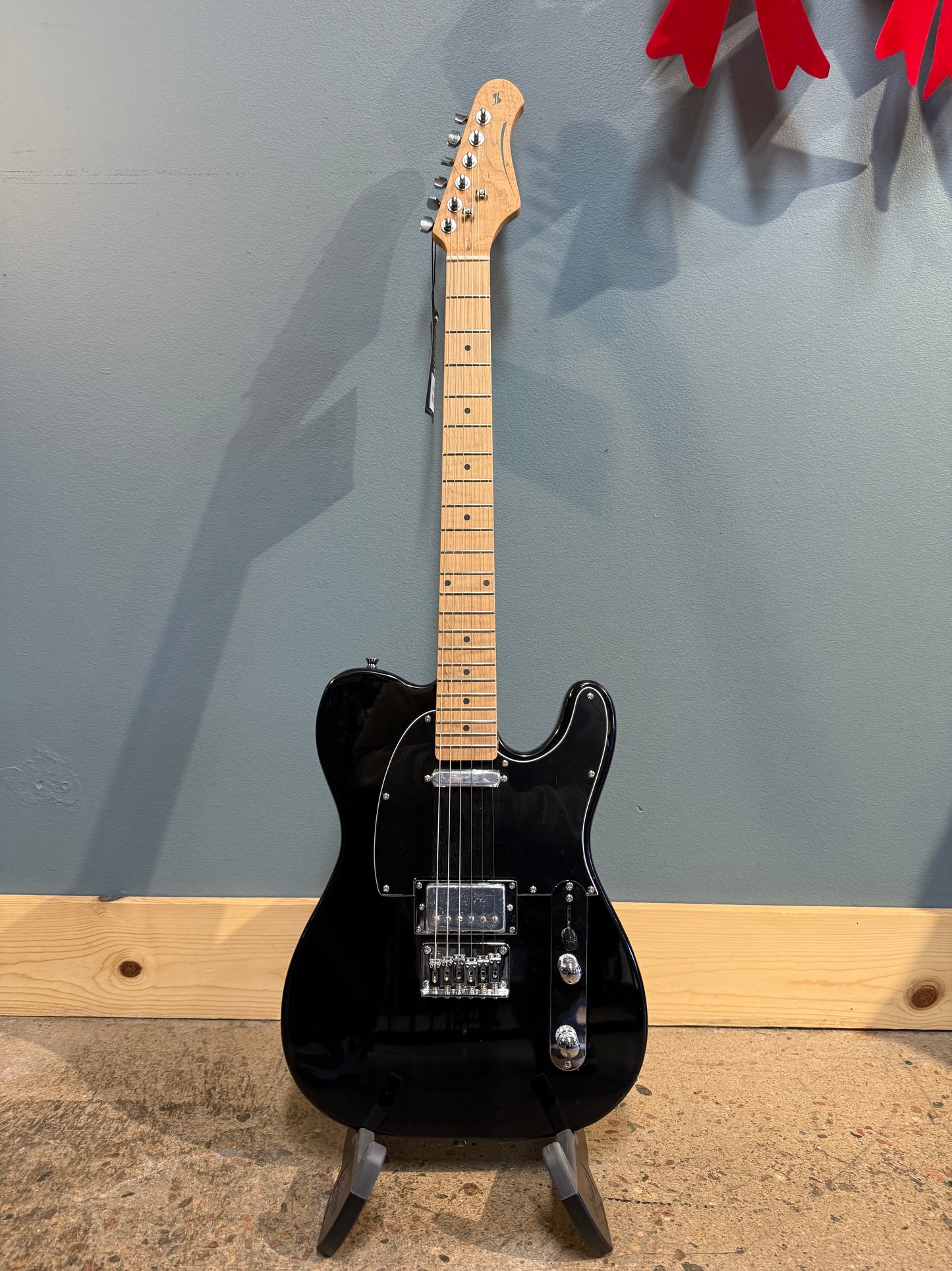 Stagg SET-Plus Electric Guitar (Black)