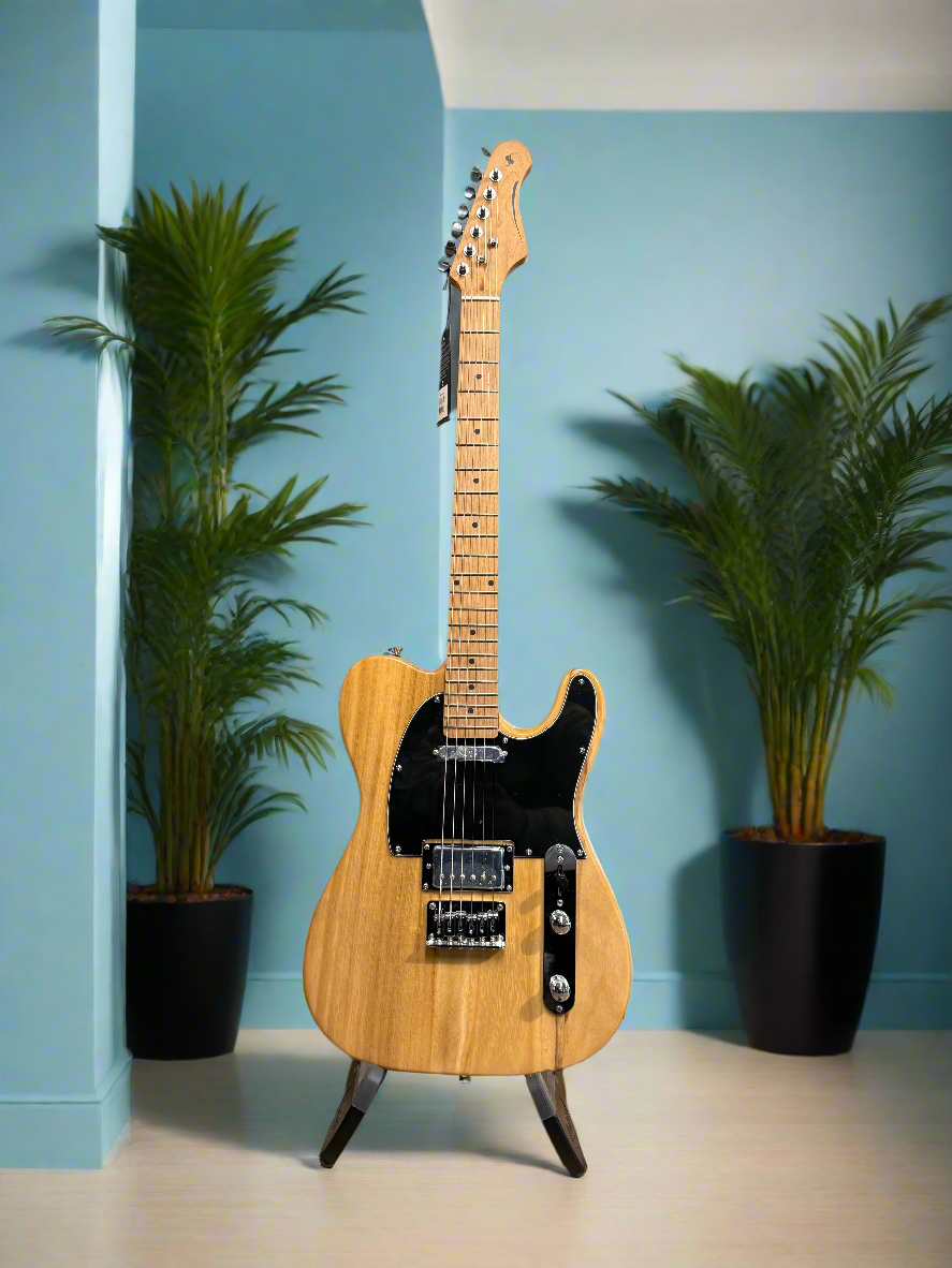Stagg SET-Plus Electric Guitar (Natural)