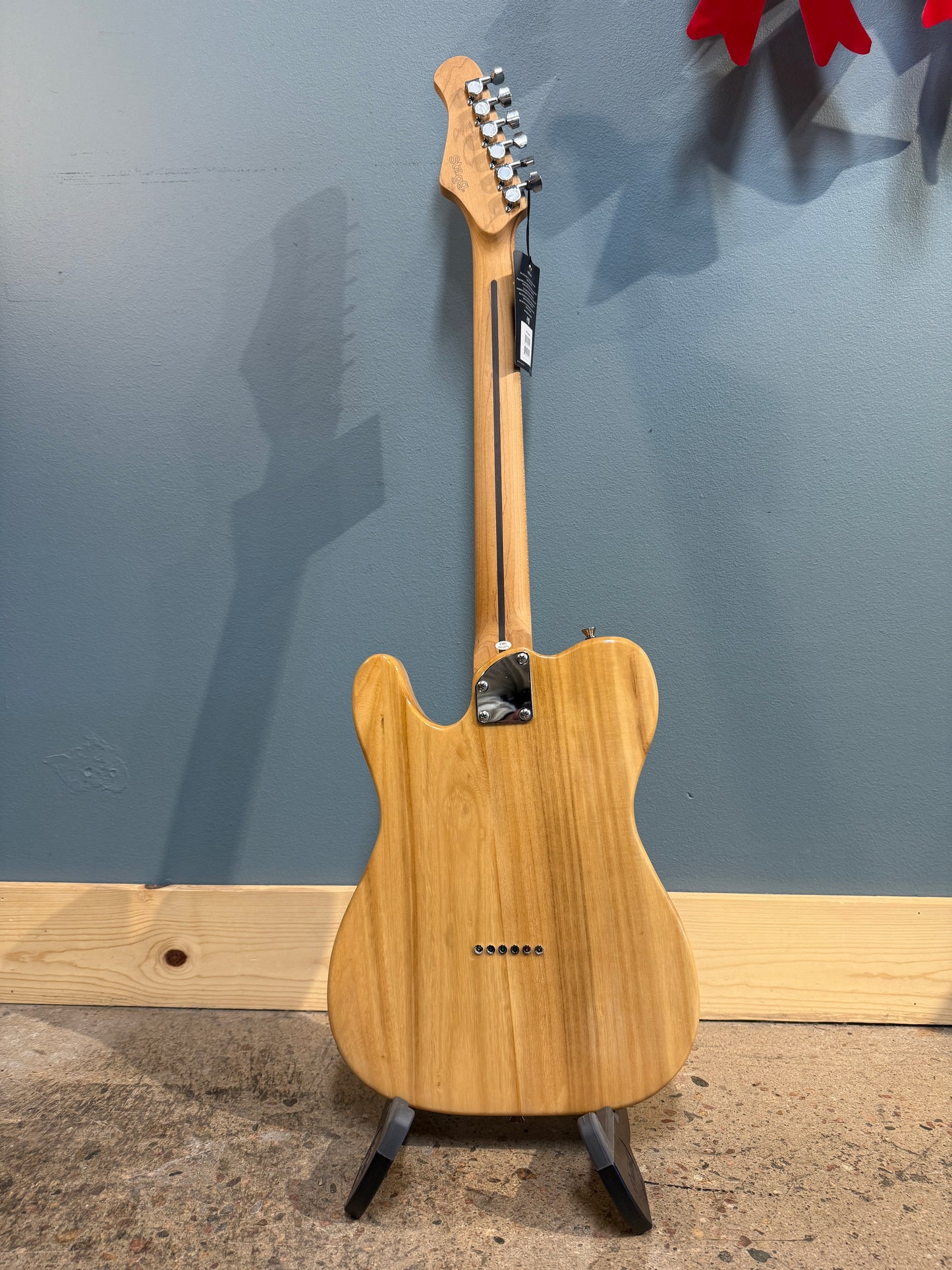 Stagg SET-Plus Electric Guitar (Natural)