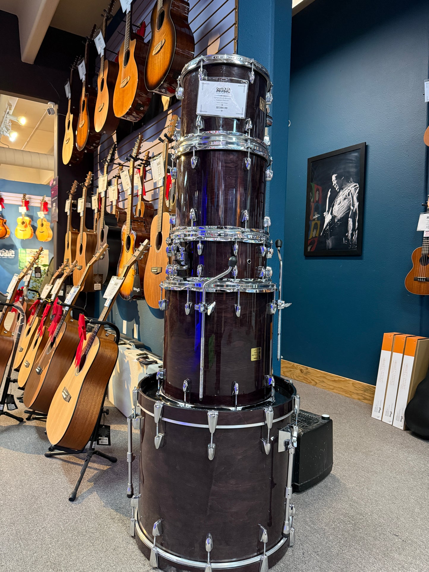 Yahmaha Birch Absolute Custom Drum Kit