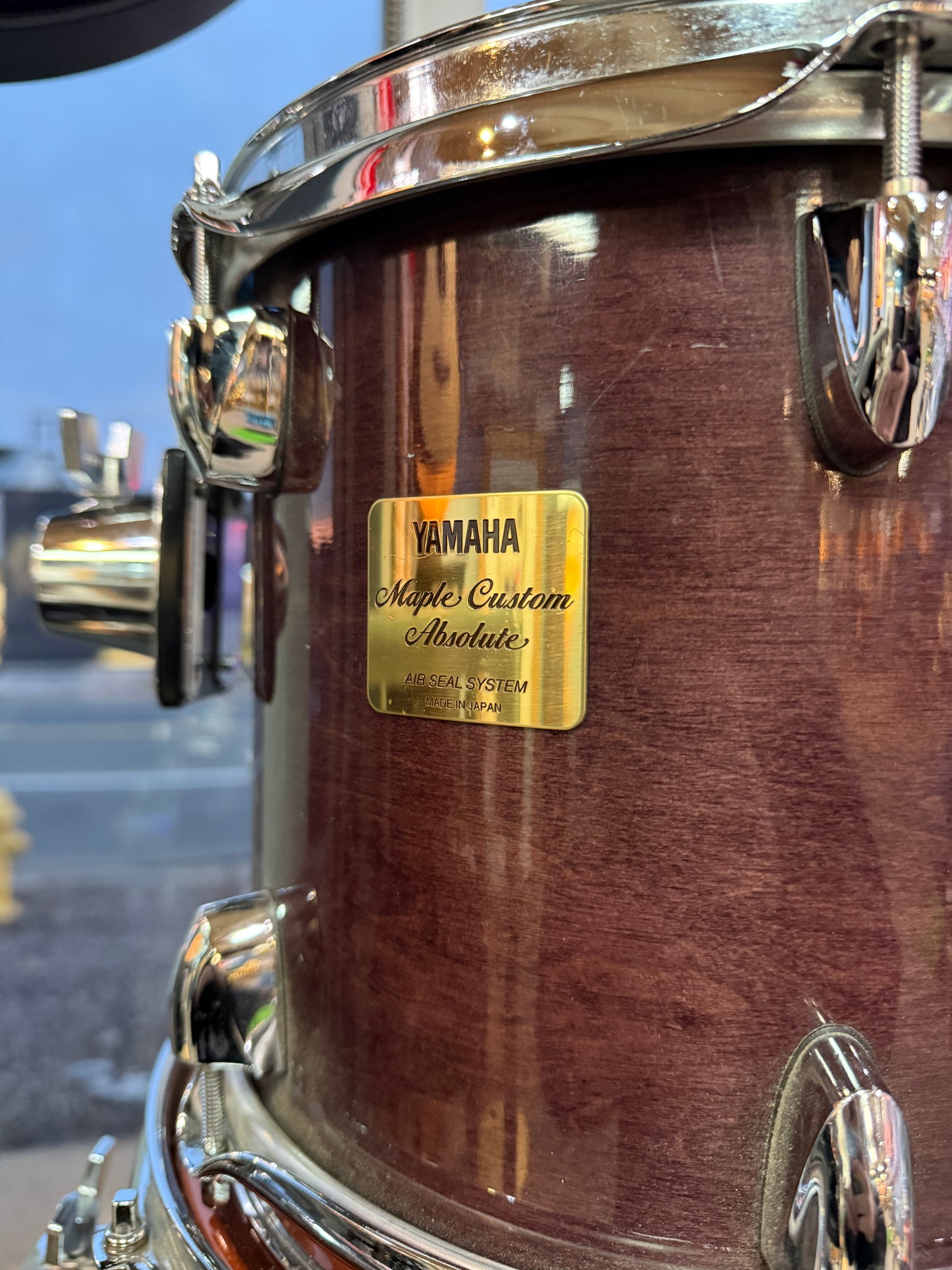 Yahmaha Maple Absolute Custom Drum Kit