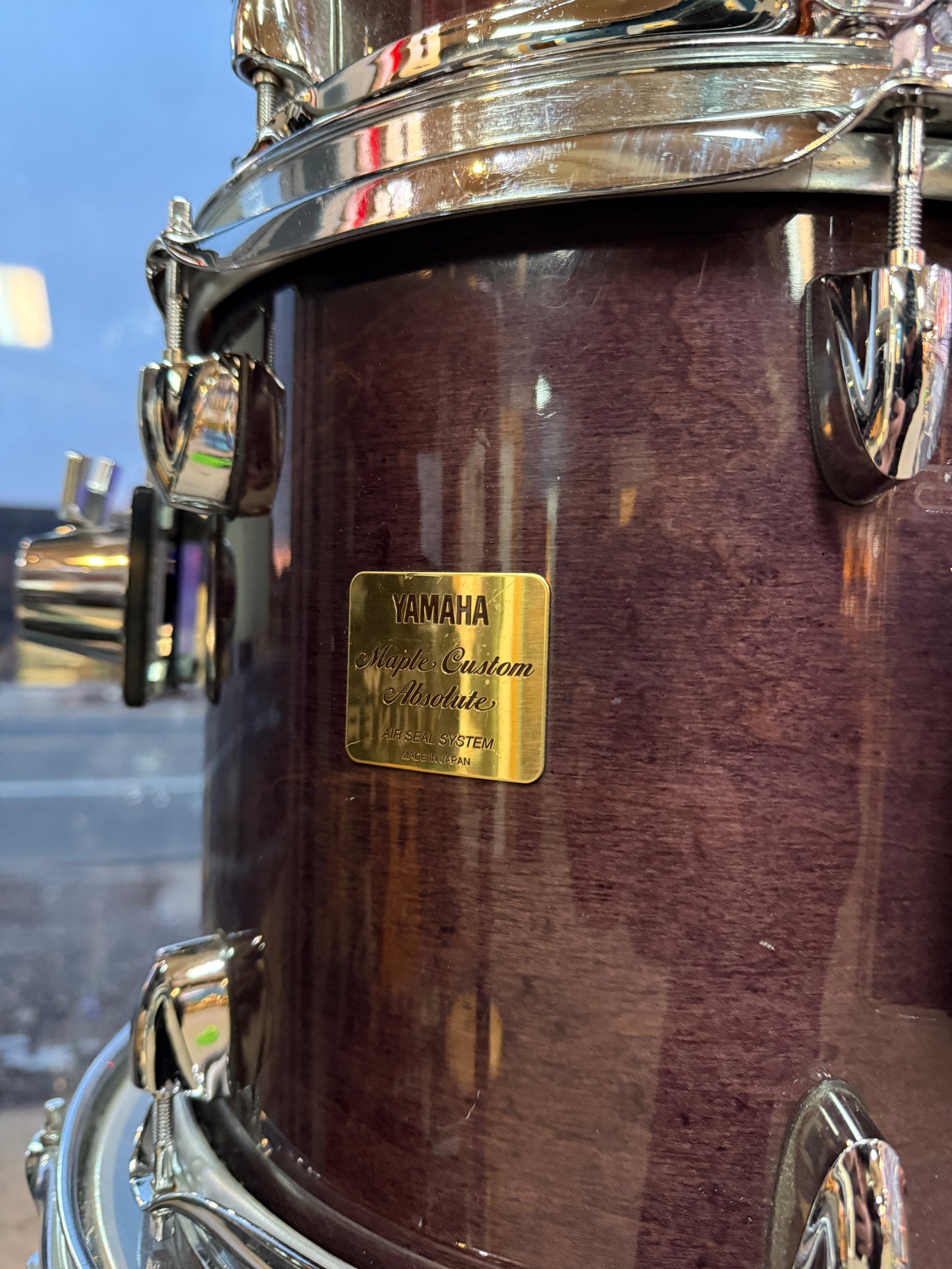 Yahmaha Maple Absolute Custom Drum Kit