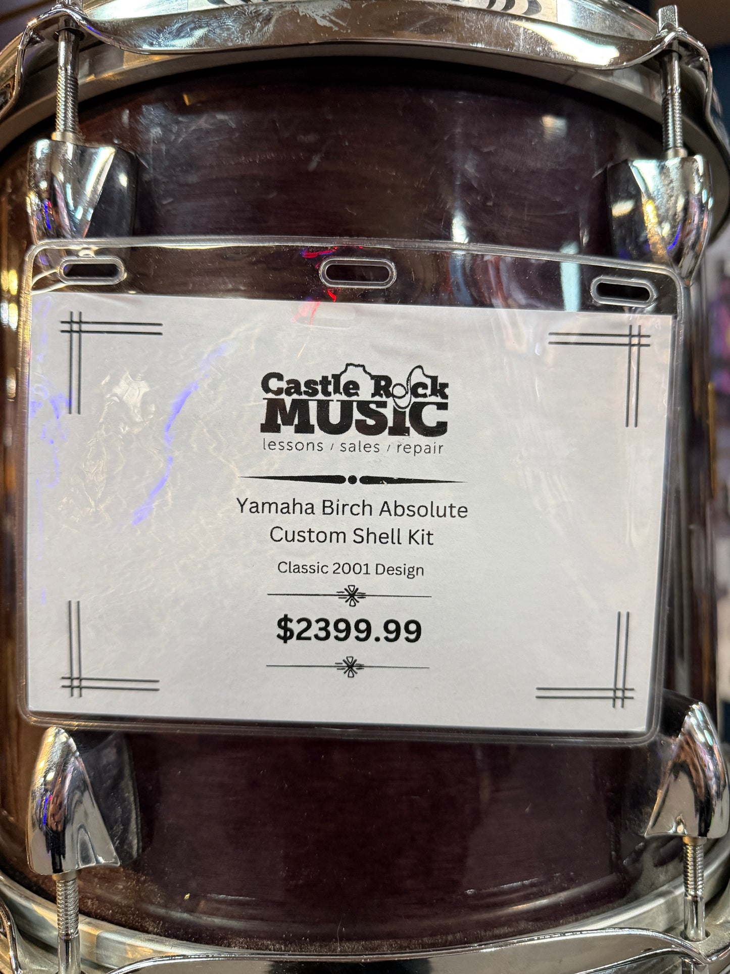 Yahmaha Birch Absolute Custom Drum Kit