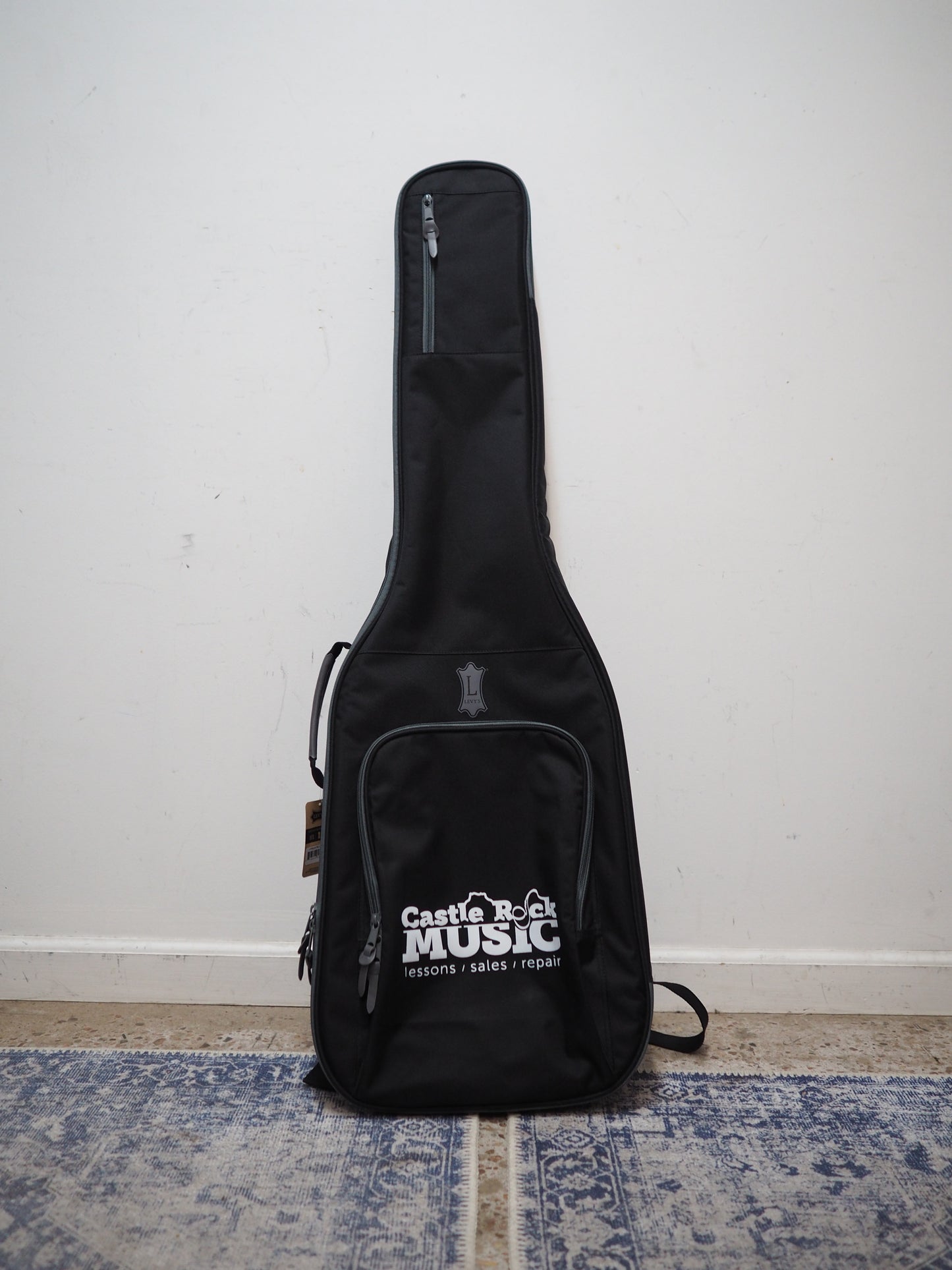 Levy's Castle Rock Music Logo Electric Guitar Gig Bag