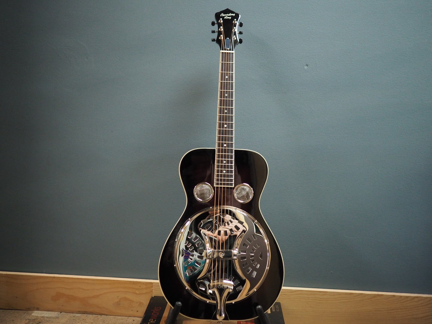 Recording King Maxwell Round-neck Resonator (Mahogany - Mahogany)