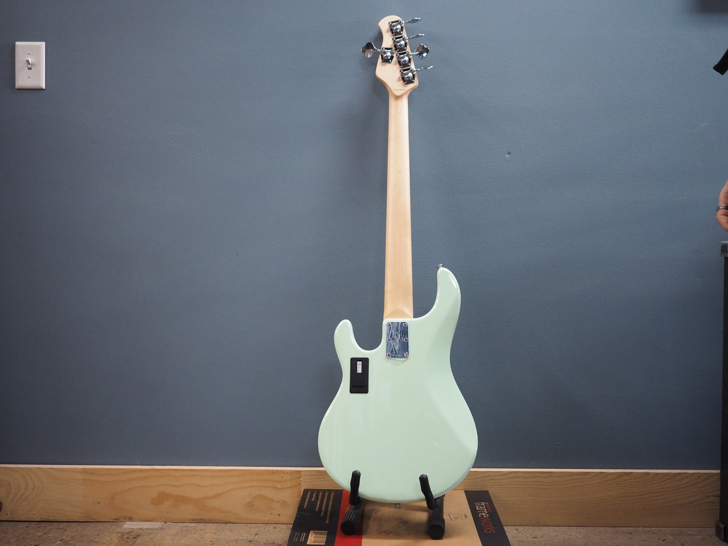 Sterling by Music Man Stingray Ray5H (Mint Green Variant)