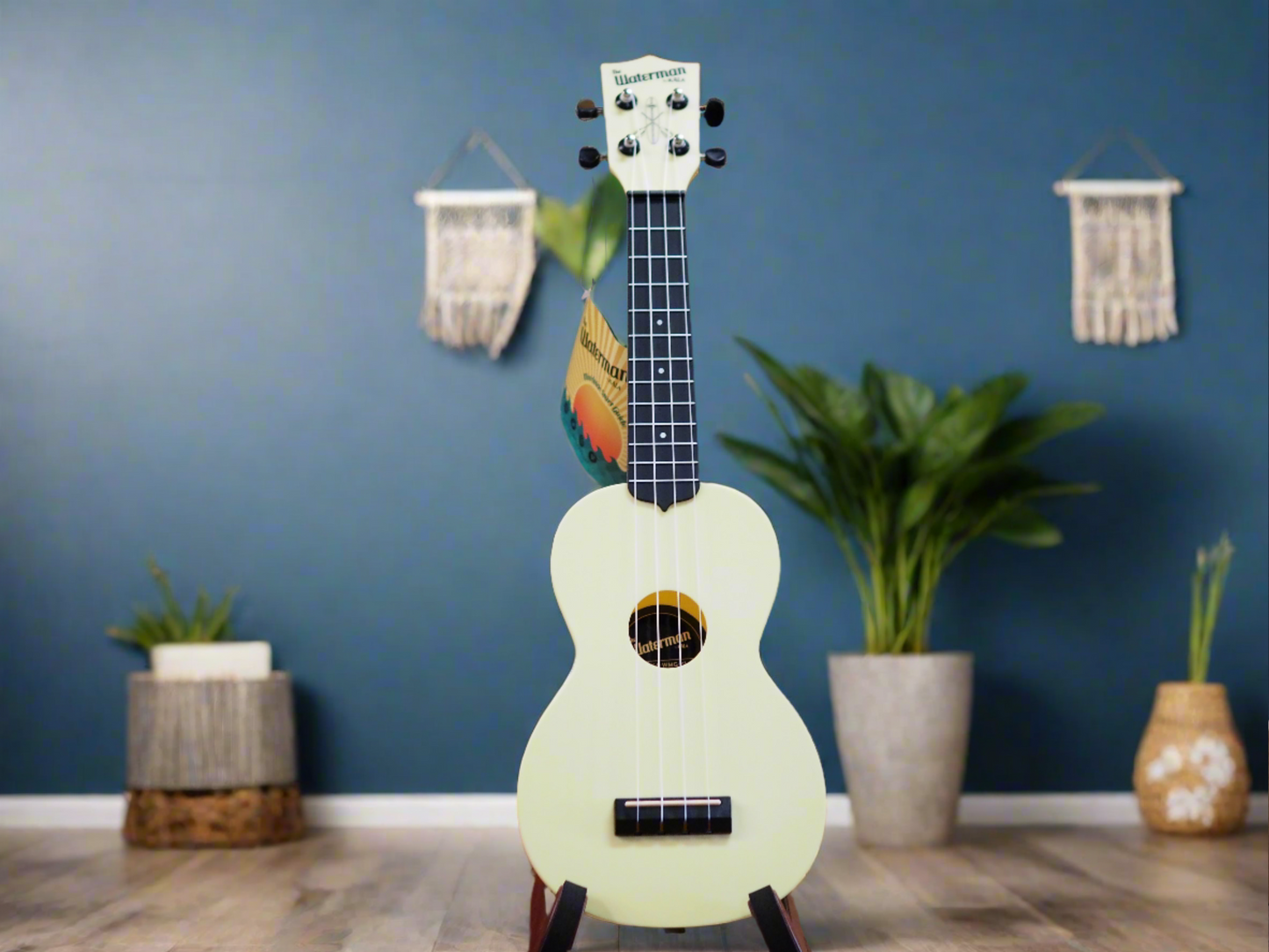 Kala Waterman Soprano Ukulele (Yellow)