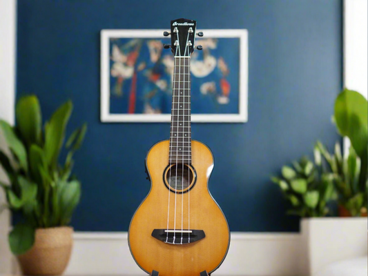 Breedlove Lu'Au Concert Ukulele (Spruce - Myrtlewood)