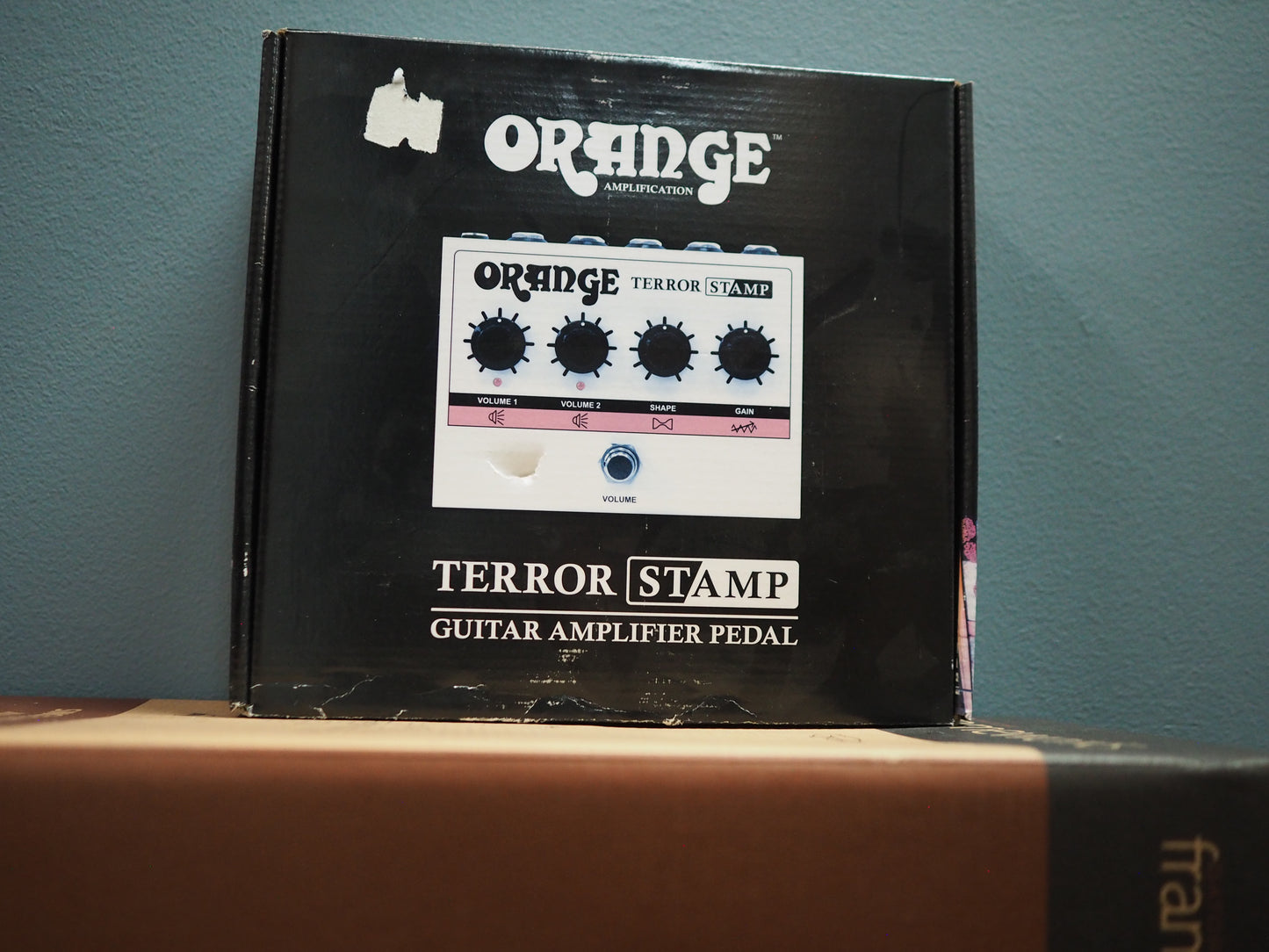 Orange Terror Stamp Pedal