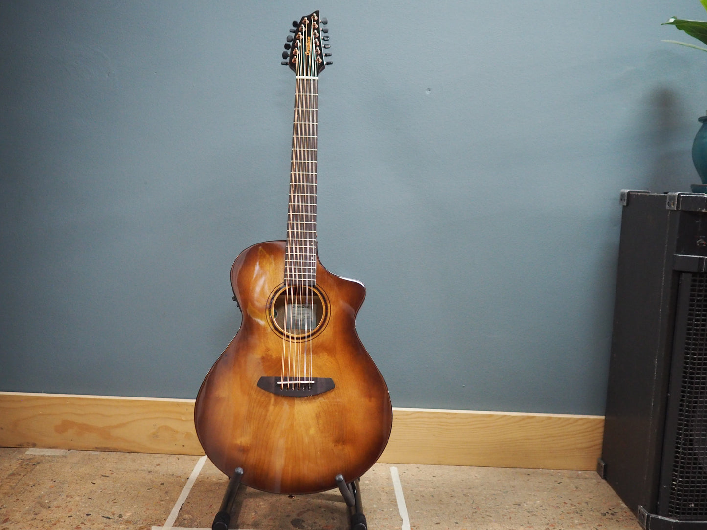 Breedlove Pursuit Exotic S Concert Amber 12 -String CE (Myrtlewood - Myrtlewood)
