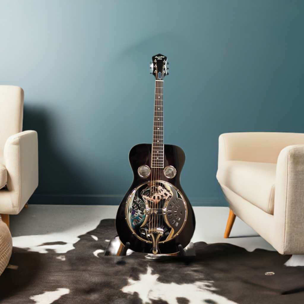 Recording King Maxwell Round-neck Resonator (Mahogany - Mahogany)