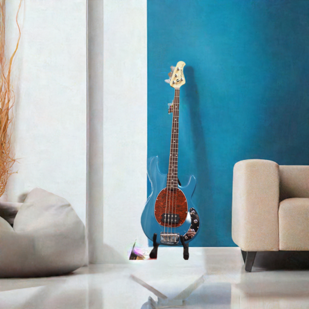Sterling by Music Man Stingray Ray24CA (Toluca Lake Blue)
