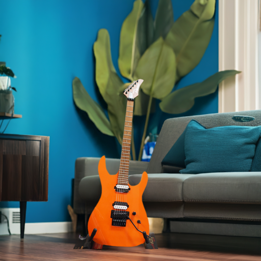 Dean MD24 Floyd Rose Electric Guitar (Vintage Orange)