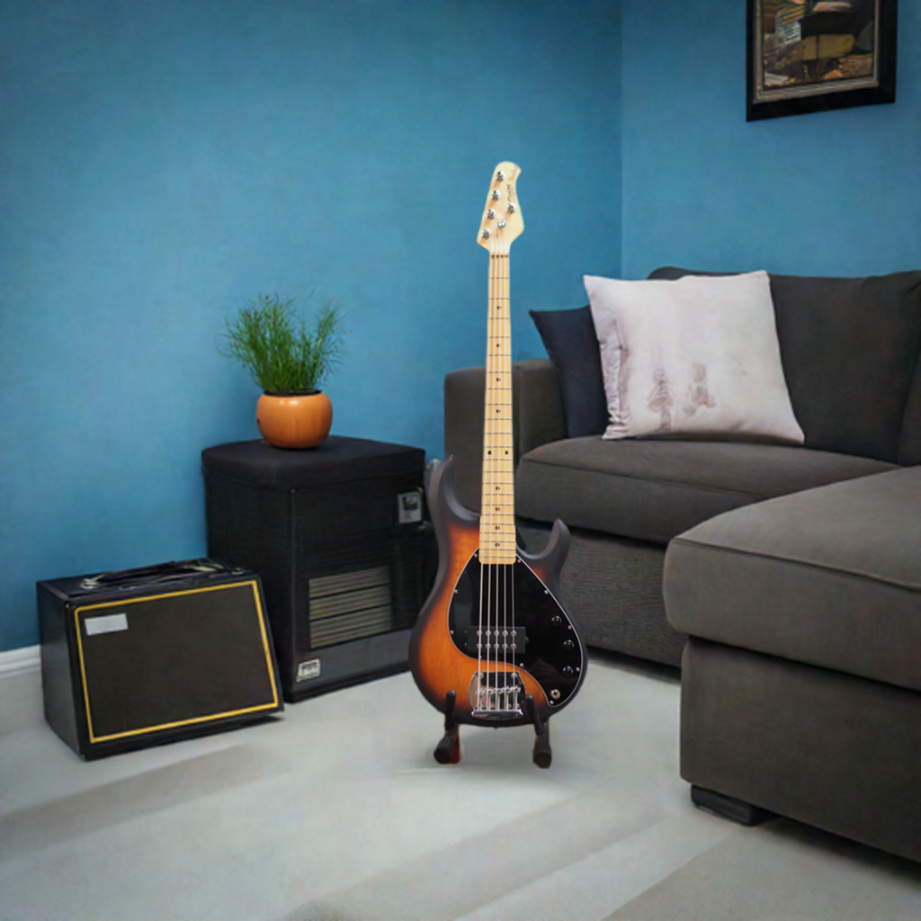 Sterling by Music Man Stingray Ray5H (Vintage Sunburst)