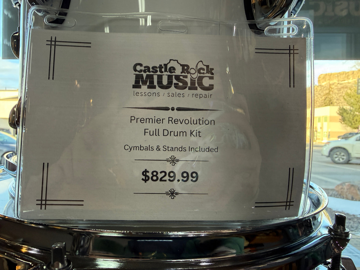 Premier Revolution 20" 5pc Complete Drum Kit