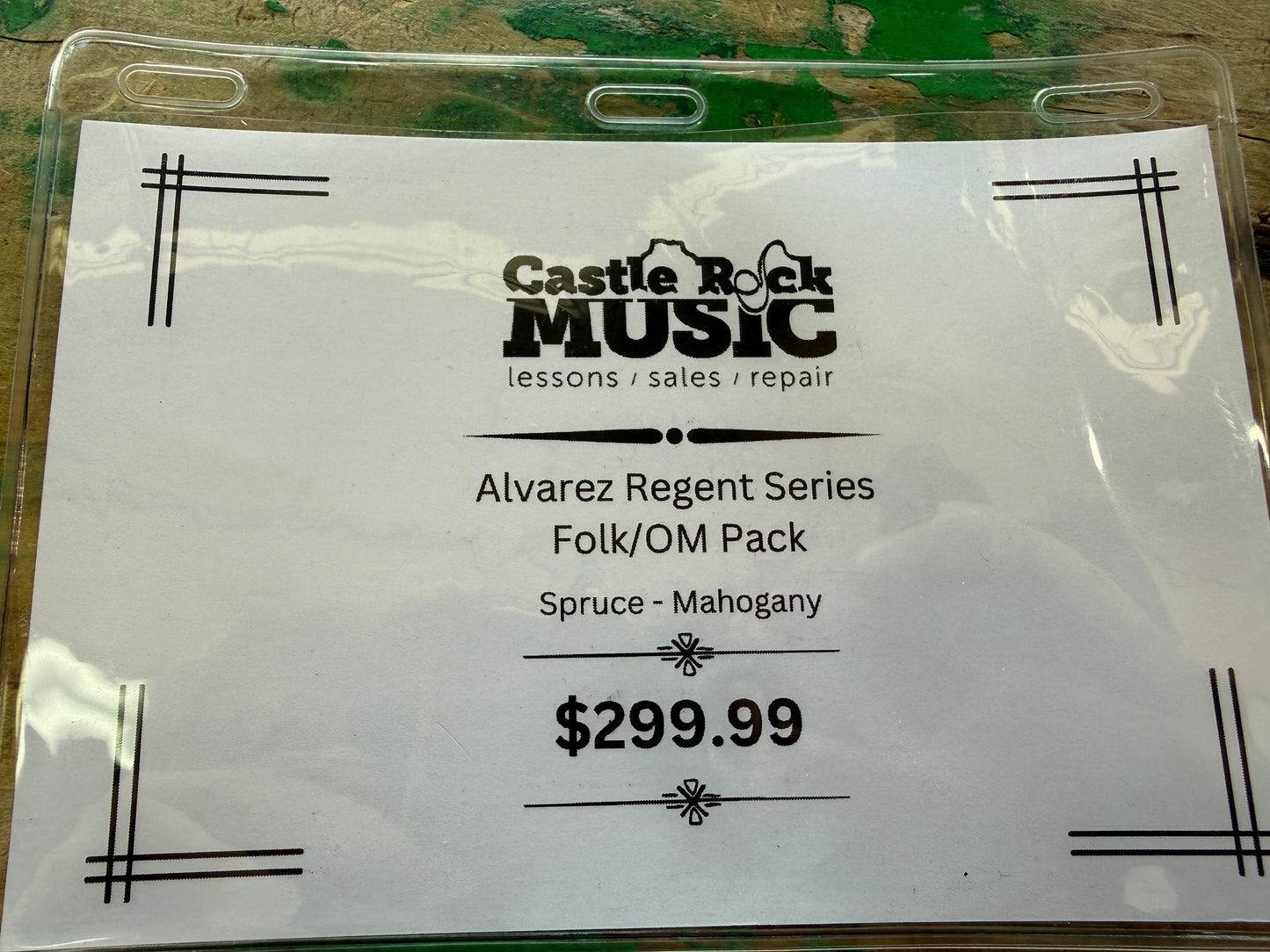Alvarez Regent Series Folk/OM Acoustic Guitar Pack