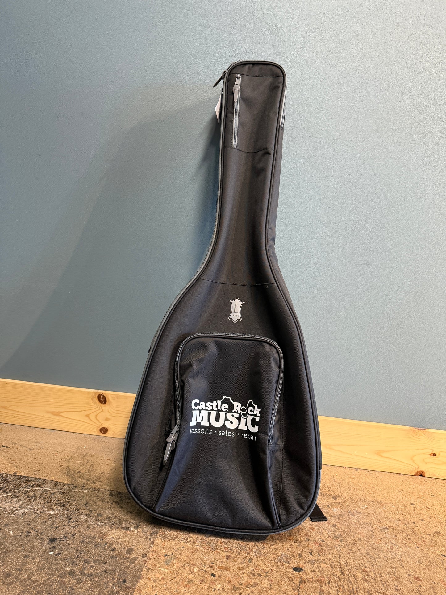 Levy's Castle Rock Music Logo Acoustic Guitar Gig Bag