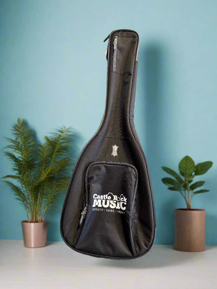 Levy's Castle Rock Music Logo Acoustic Guitar Gig Bag