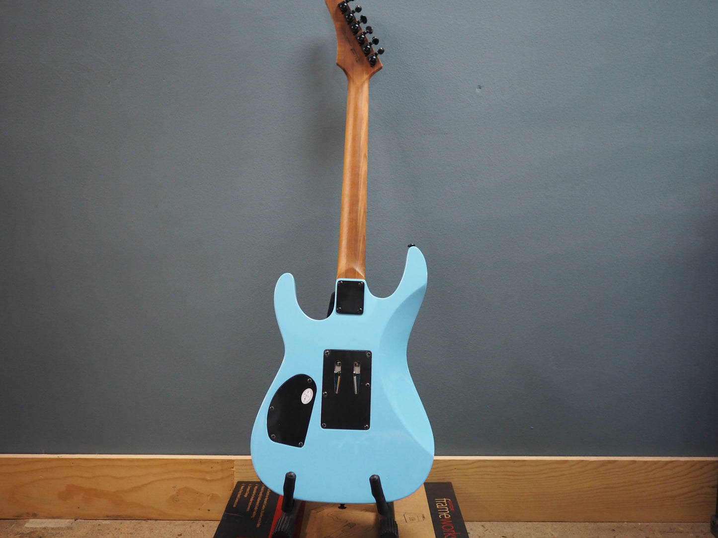 Dean MD24 Floyd Rose Electric Guitar (Vintage Blue Variant)
