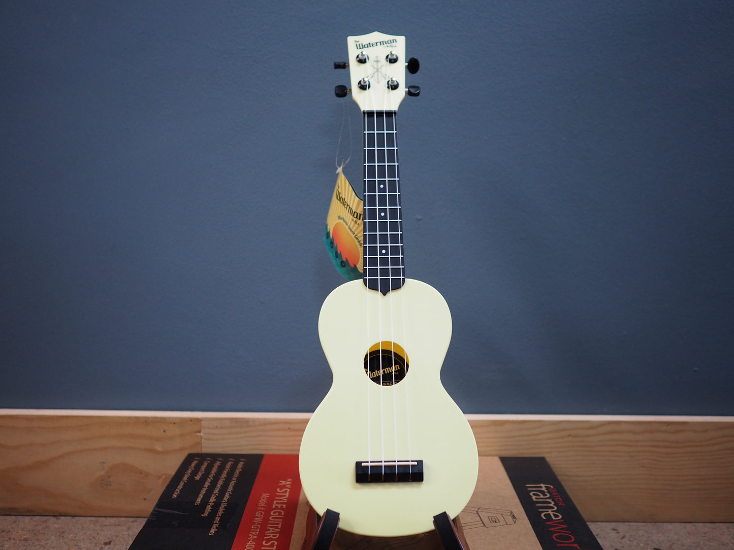 Kala Waterman Soprano Ukulele (Yellow Variant)